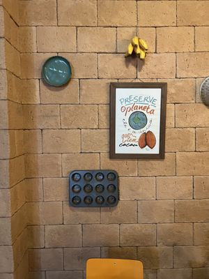 Preserve the planet. It is the only one that has cacao  at Conflor Confeitaria Vegana in Rio De Janeiro