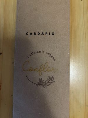 Menu  at Conflor Confeitaria Vegana in Rio De Janeiro