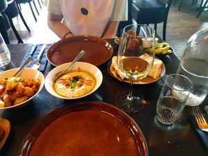 Vegan meze at Feniqia in Lillestrom