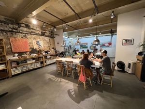 Inside  at Arte e Bistro Cafe in Rio De Janeiro