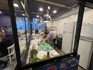 Kitchen area  at Arte e Bistro Cafe in Rio De Janeiro