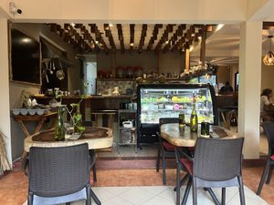 Inside  at Agni Vital Kitchen in Bacalar