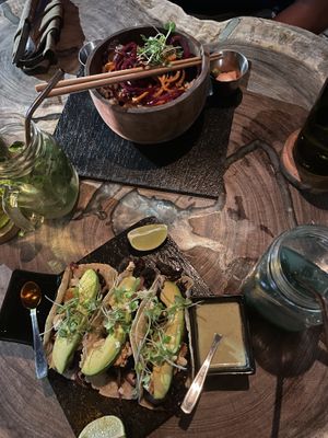   at Agni Vital Kitchen in Bacalar