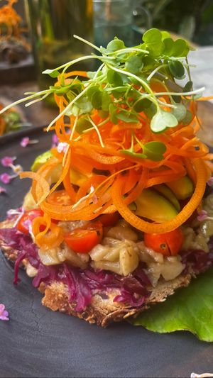 Avocado toast, TRY IT! 🤤 at Agni Vital Kitchen in Bacalar