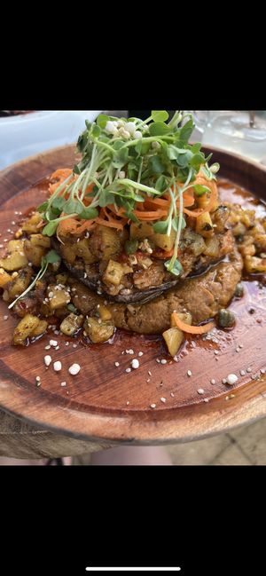 Stuffed mushroom  at Agni Vital Kitchen in Bacalar