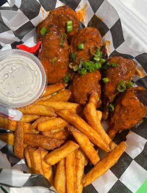 Cajun Wings + Fries Basket   at That Vegan Joint in Indianapolis