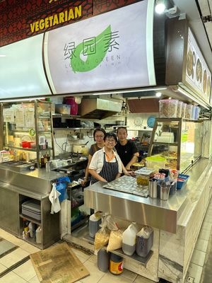   at Loving Green Vegetarian 绿园素 in Northeast Singapore