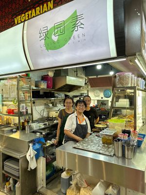   at Loving Green Vegetarian 绿园素 in Northeast Singapore
