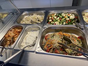 Buffet   at Loving Hut - Zborovska in Prague