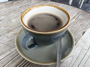Americano   at Corner Tree Cafe in Aberdeen