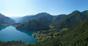Our location, see the wineyard at Agriturismo Bosc del Meneghì - B&B in Ledro