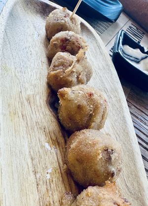 Croquetas  at Punta Malabata in Portugalete