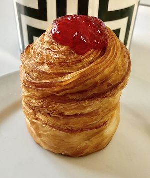 Peanut butter and jelly cruffin   at Flour Girl Bakeries - Delivery in Dubai