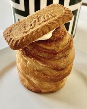 Lotus cruffin   at Flour Girl Bakeries - Delivery in Dubai