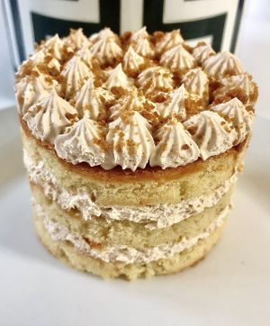 Lotus mono cake #Veganuary at Flour Girl Bakeries - Delivery in Dubai