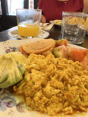 Tofu scramble   at Coromandel in Rome