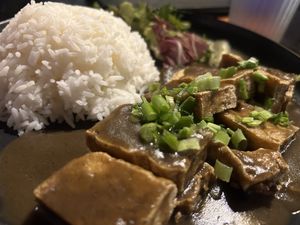 Katsu tofu curry   at Asianista in Darlington