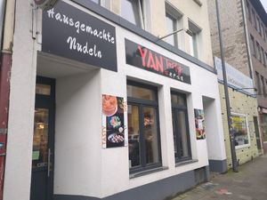 Outside at Yan Tasty in Aachen