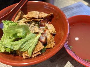 Kolo Mee   at Kang Su Vegetarian 康素 - Orchard in Central Singapore
