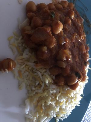 Chana Masala  at Mirchi in Amsterdam