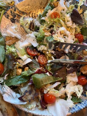 "Chicken" Caesar salad   at Bresca in Santiago De Compostela