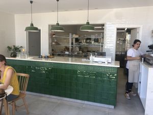 Great coffee too   at All Things Dough in Lagos