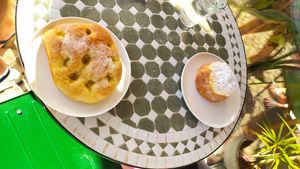 Frittella e pane degli dei at All Things Dough in Lagos