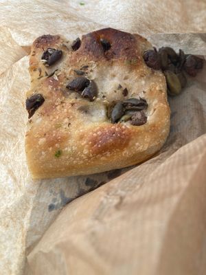 Olive Focaccia   at All Things Dough in Lagos
