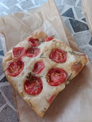 Focaccia at All Things Dough in Lagos