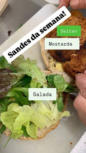 One of our sandwiches at All Things Dough in Lagos