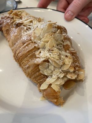 Almond croissant   at All Things Dough in Lagos