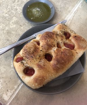 Focaccia   at WAY Plant Based Bake House in Ghent