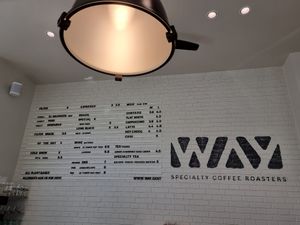 Menu at WAY Plant Based Bake House in Ghent