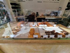 Counter at WAY Plant Based Bake House in Ghent