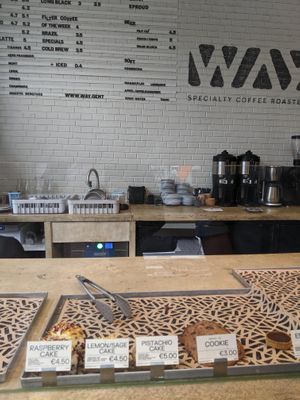 inside at WAY Plant Based Bake House in Ghent