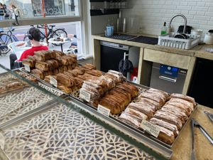 Many vegan options   at WAY Plant Based Bake House in Ghent