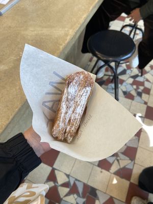 Cream croissantt  at WAY Plant Based Bake House in Ghent