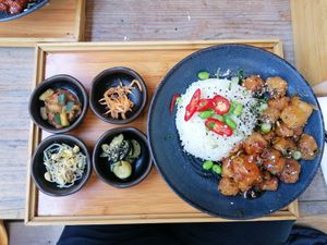 Tofu-Gangjeong at YONG korean in Hamburg