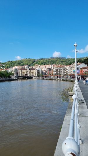 View a few steps from the Gelateria at Nossi Be in Bilbao