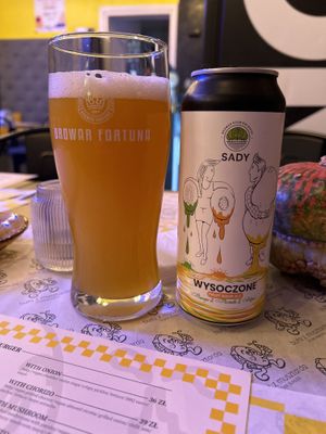 Sour ale  at Buła z Musztardą in Poznan