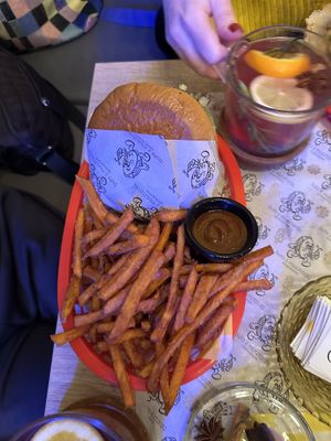 Sweet potatoess  at Buła z Musztardą in Poznan