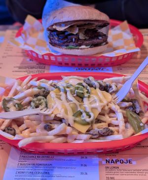 Taco fries at Buła z Musztardą in Poznan