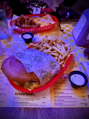 Jalapeno burger w/ fries  at Buła z Musztardą in Poznan