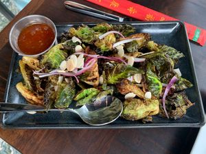 Brussel sprouts   at Link & Pin in Charlotte