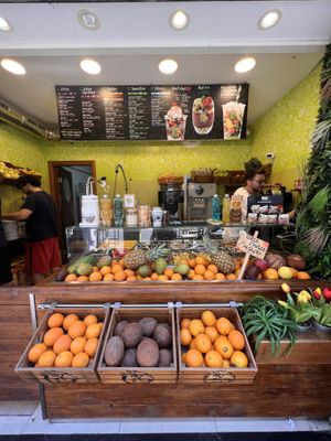   at Chupa Fruit Bar in Naples