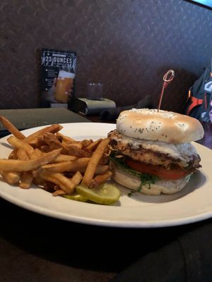 Vegan Gardein Burger  at Yard House in Honolulu