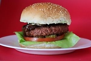 Futuro Burguer at MilaVeg Lanches in Porto Alegre