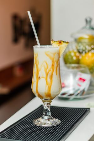 Pina Colada vegana at MilaVeg Lanches in Porto Alegre