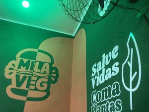 Walls  at MilaVeg Lanches in Porto Alegre