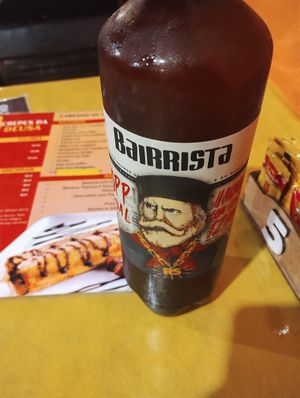 Local e gaúcha... Beer at MilaVeg Lanches in Porto Alegre